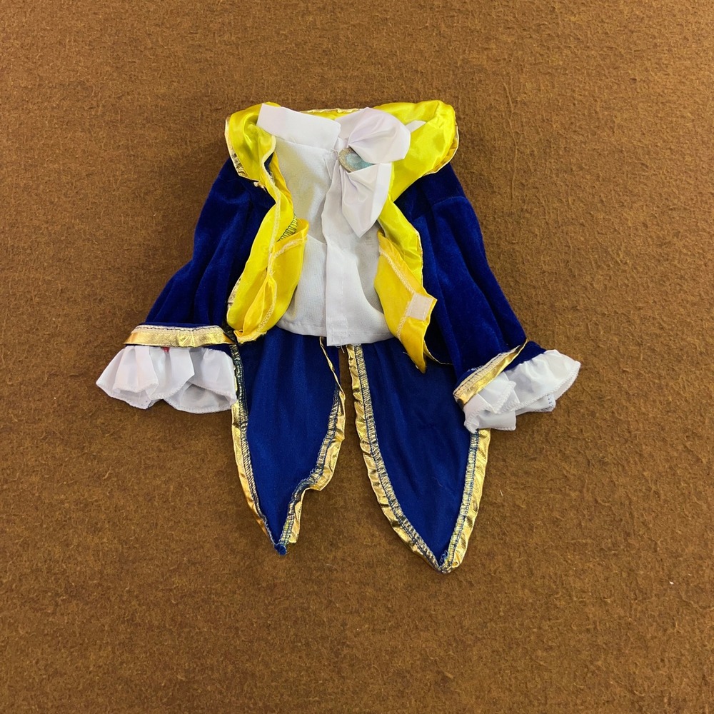 Rubies Pet Medium Blue Beast Beauty and the Beast Costume Jacket New